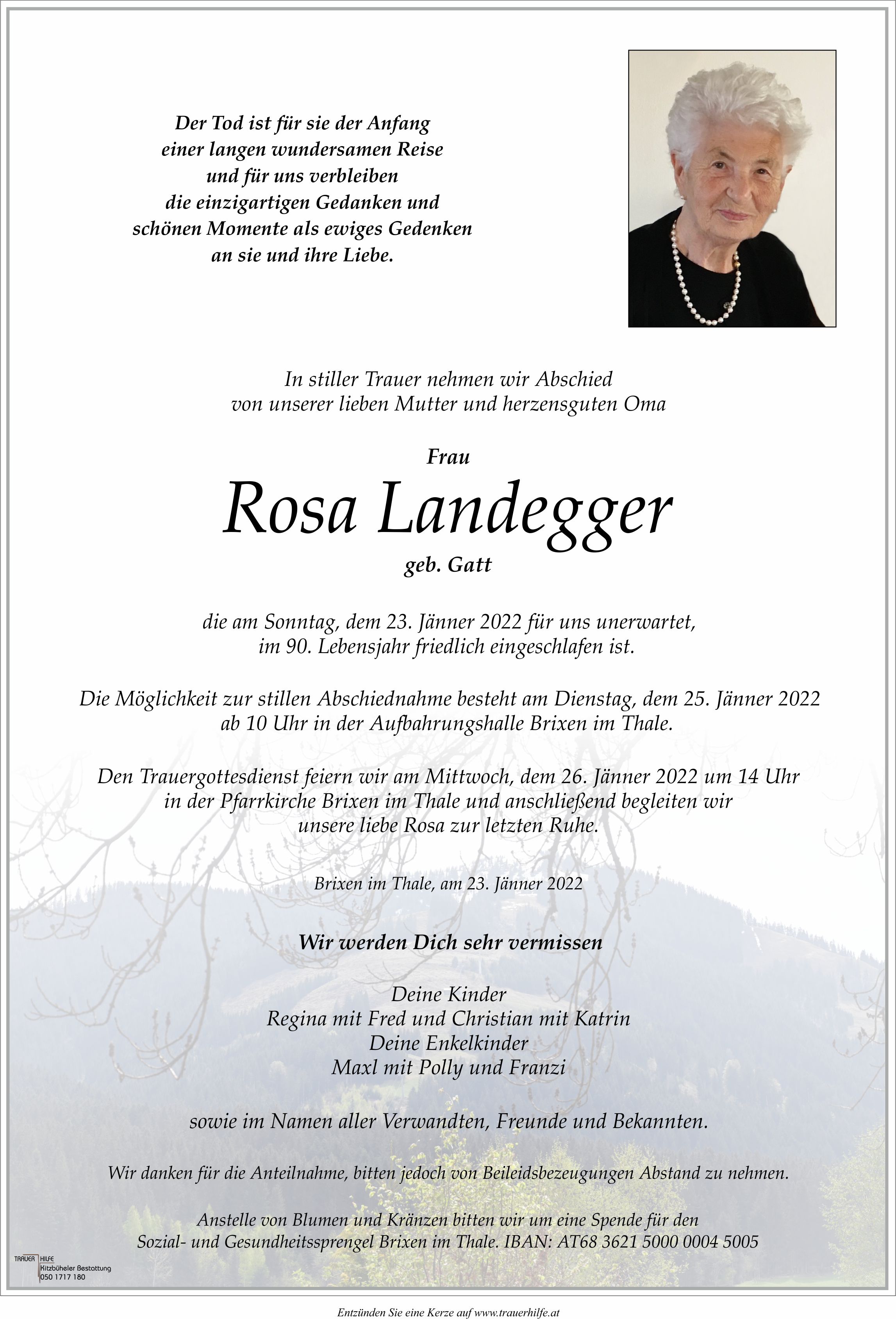 Rosa Landegger
